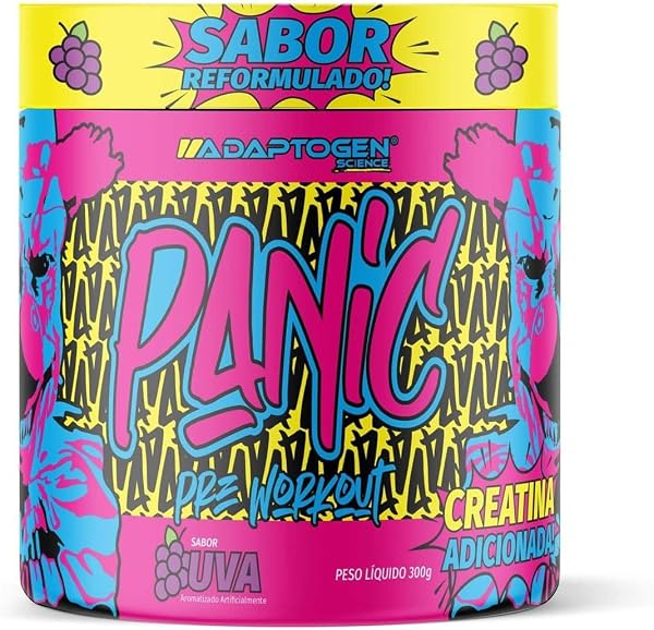 Adaptogen Panic Pré Workout 300g (Uva)