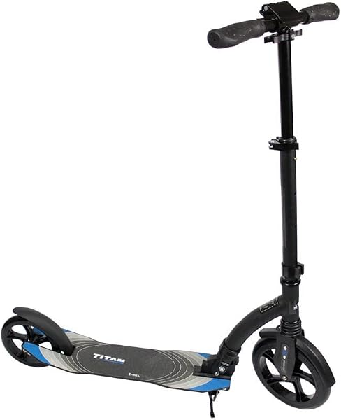 Bel Patinete Titan Adulto Alumínio Dobrável - Preto