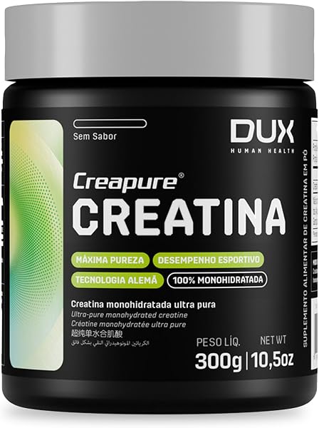 Dux Nutrition Creatina Monohidratada 100% Creapure Sem Sabor Pote 300g