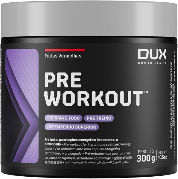 Dux Nutrition Pre Workout Original 300g (Frutas Vermelhas)