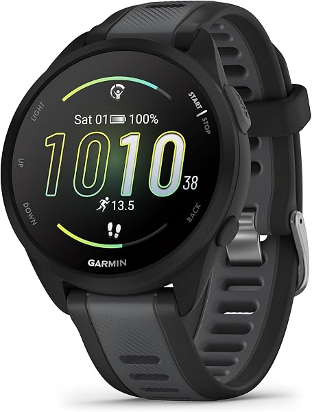 Garmin Forerunner 165 Relógio com Tela AMOLED, Monitor Cardíaco e GPS 43mm