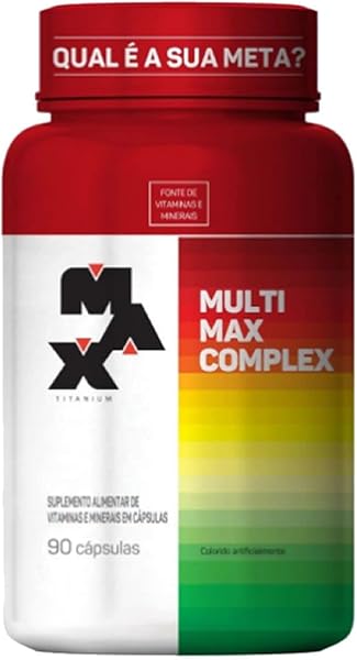 Max Titanium Multimax Complex - 90 Cápsulas