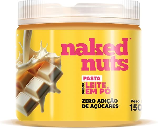 Naked Nuts Pasta de Mix de Nuts com Leite em Pó 150g