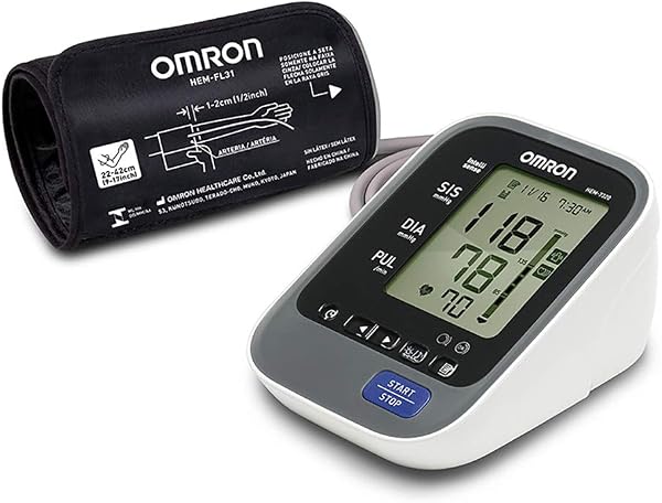 OMRON Monitor de Pressão Arterial de Braço Elite+ HEM-7320 Automático