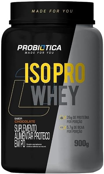 Probiótica Iso Pro Whey 900g Chocolate