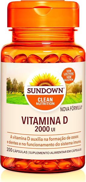 Sundown Vitamina D 2.000UI - 200 Cápsulas