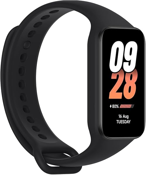 Xiaomi Mi Band 8 Active Pulseira Inteligente com Monitor Cardíaco (Preto)